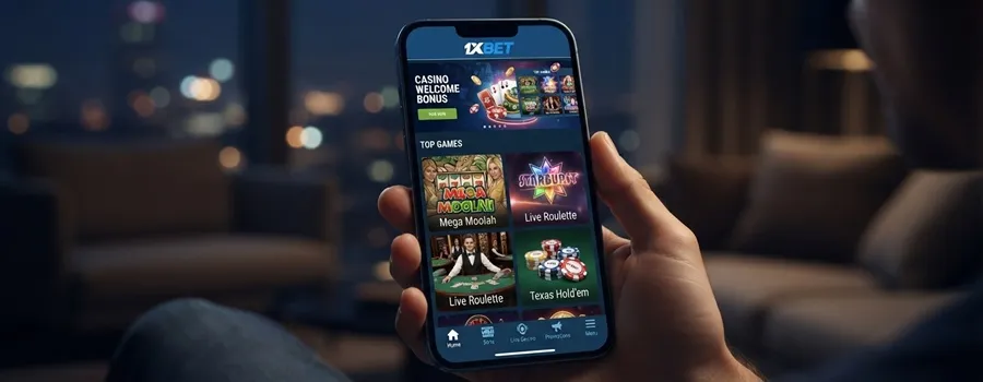 1xBet Casino 6 1xBet Casino on Mobile