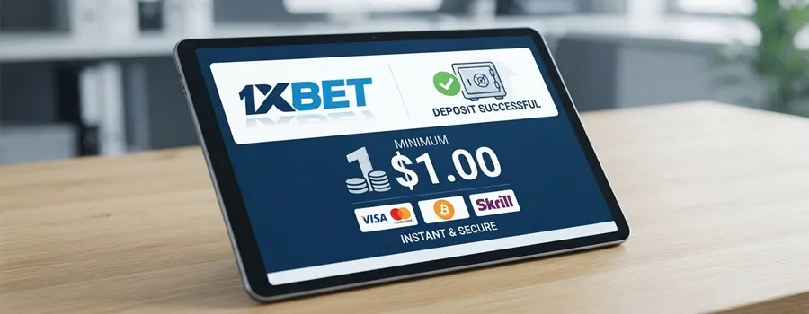 1xBet Payment Methods 3 1xBet minimum deposit amount and payment options
