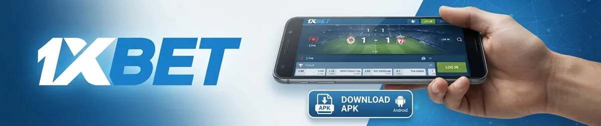 1×رهان 25 خيارا تنزل تطبيق الهاتف المحمول وملف APK لـ 1xBet على الصفحة الرئيسية