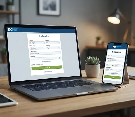 1xBet 2 صورة الصفحة الرئيسية لتسجيل 1xBet