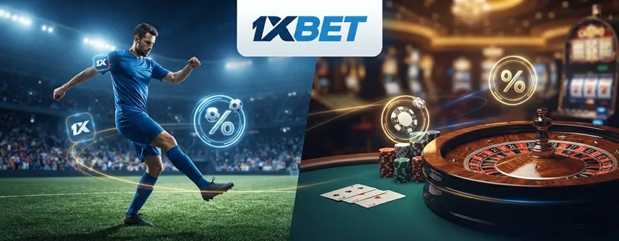 1xBet Sports and Casino Bonuses