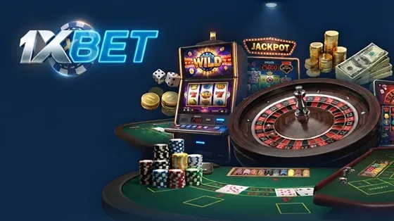 1xBet Casino 1 1xBet casino games slider featuring slots and table games