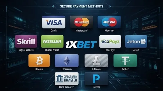 1xBet Payment Methods 1 1xBet payment methods slider
