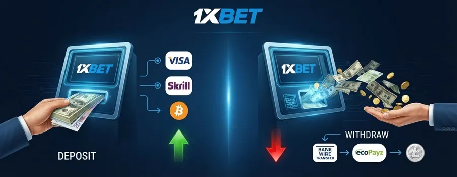 1xBet Payment Methods 2 1xBet deposit and withdrawal options