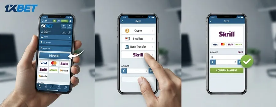 1xBet Payment Methods 4 How to Deposit on