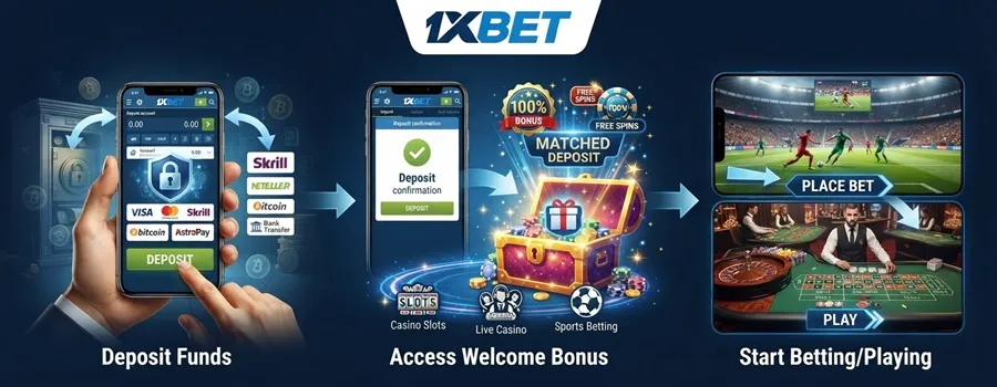 1xBet Registration 6 What comes after 1xBet registration with account features